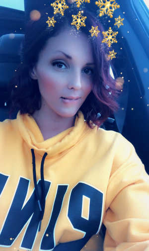 18 year old beauty Kaci Starr stripping off satin bra and panty set